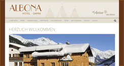 Desktop Screenshot of albona.at